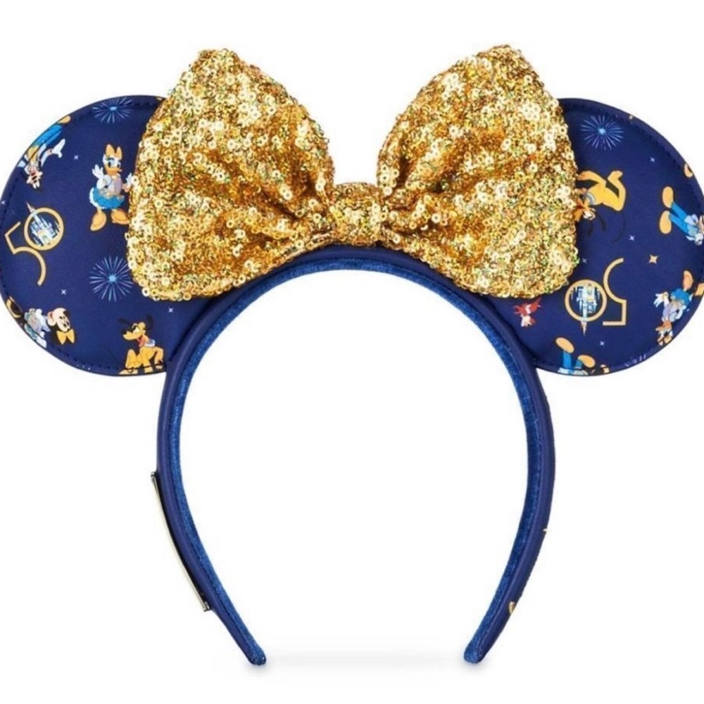 WDW 50th Anniversary Loungefly Minnie Ears